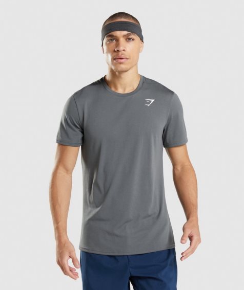 Men's Gymshark Arrival T-Shirts Grey | NZ 7OLRXM